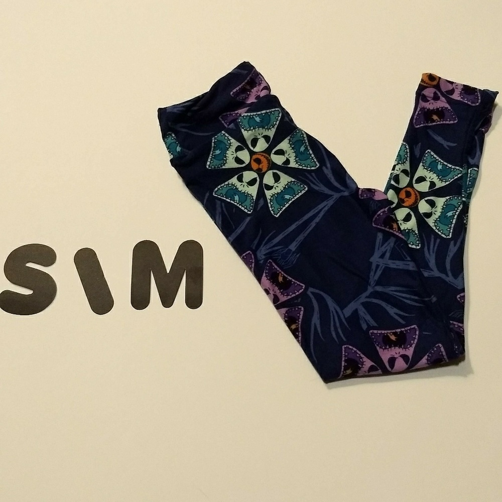 Kids LuLaRoe Nightmare Before Christmas Leggings